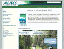 Tablet Screenshot of labradorcoastaldrive.com